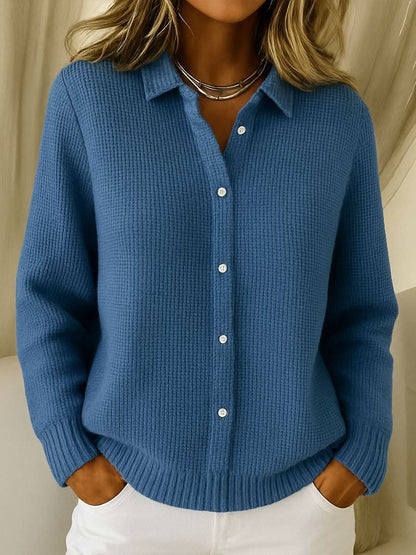 Seraphine Classic Cardigan - Navy Blue