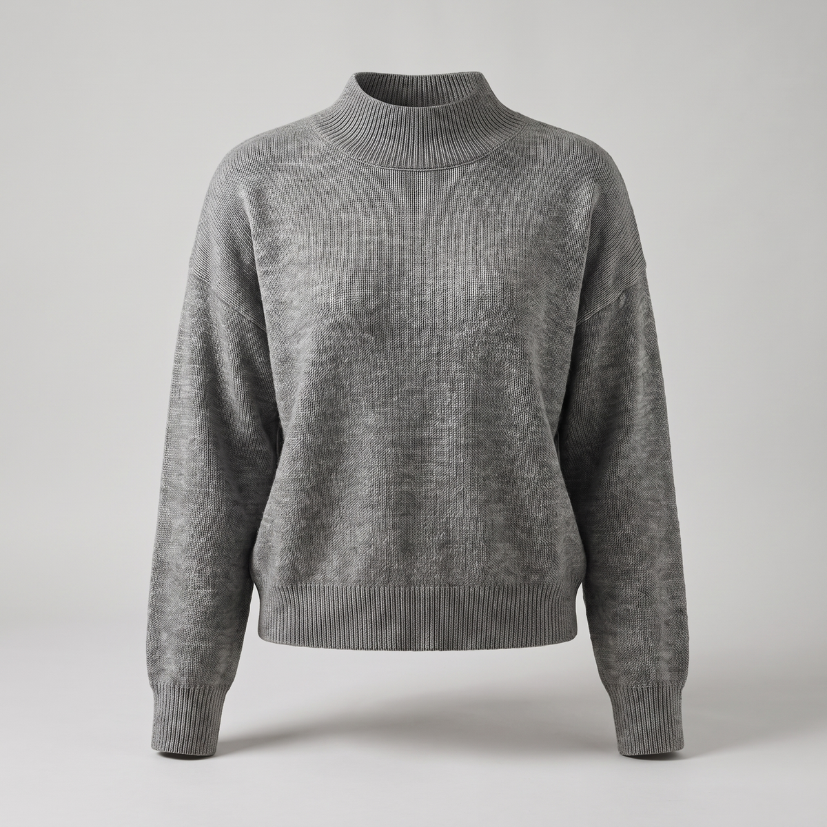Seraphine Roll Neck Jumper - Dark Grey