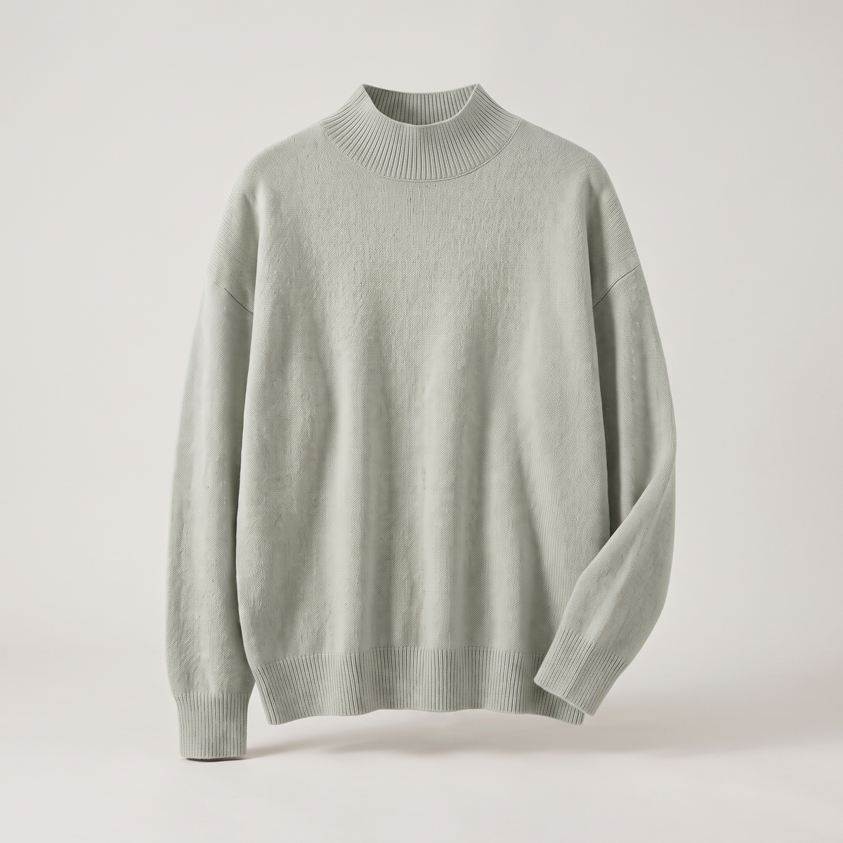 Seraphine Roll Neck Jumper - Light Green