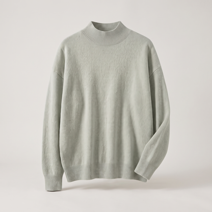 Seraphine Roll Neck Jumper - Light Green