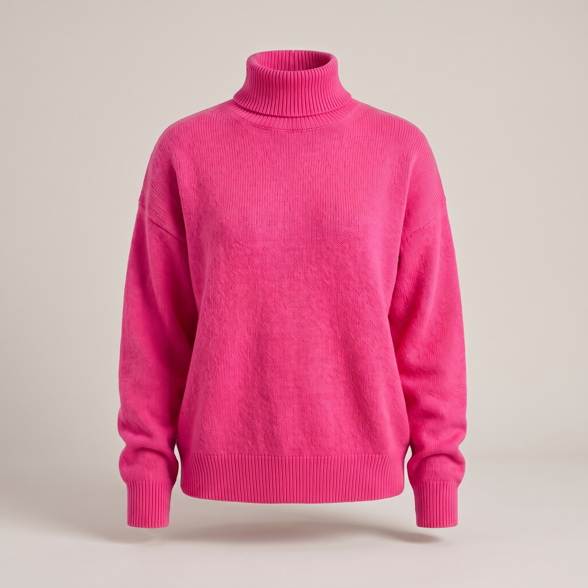 Seraphine Roll Neck Jumper - Pink