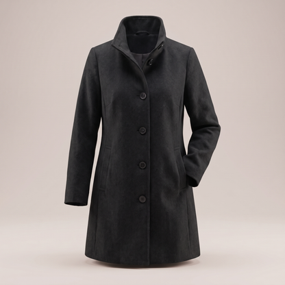 Serena Heritage Coat - Black