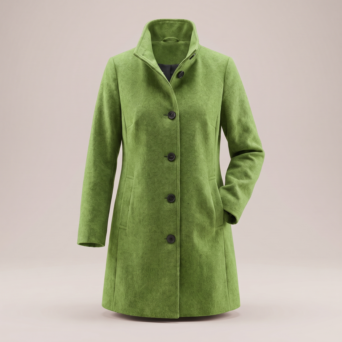 Serena Heritage Coat - Light Green