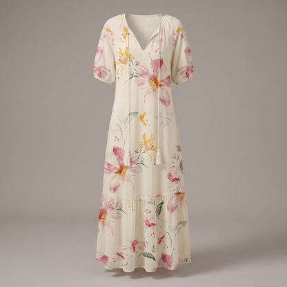 Serene Maxi Dress - Beige