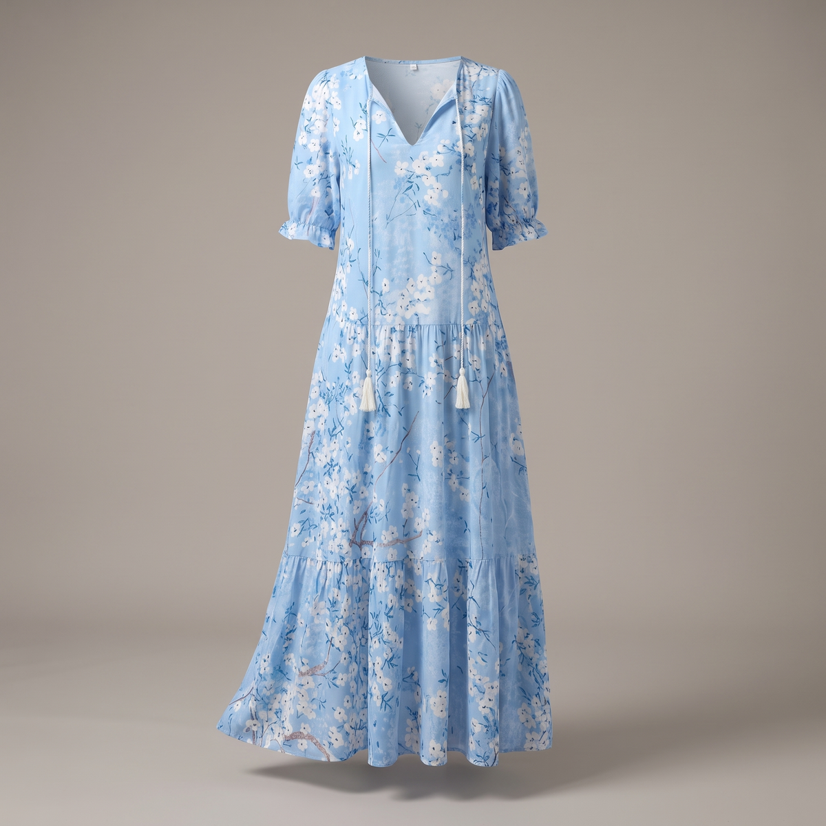 Serene Maxi Dress - Light Blue