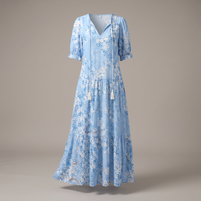 Serene Maxi Dress - Light Blue