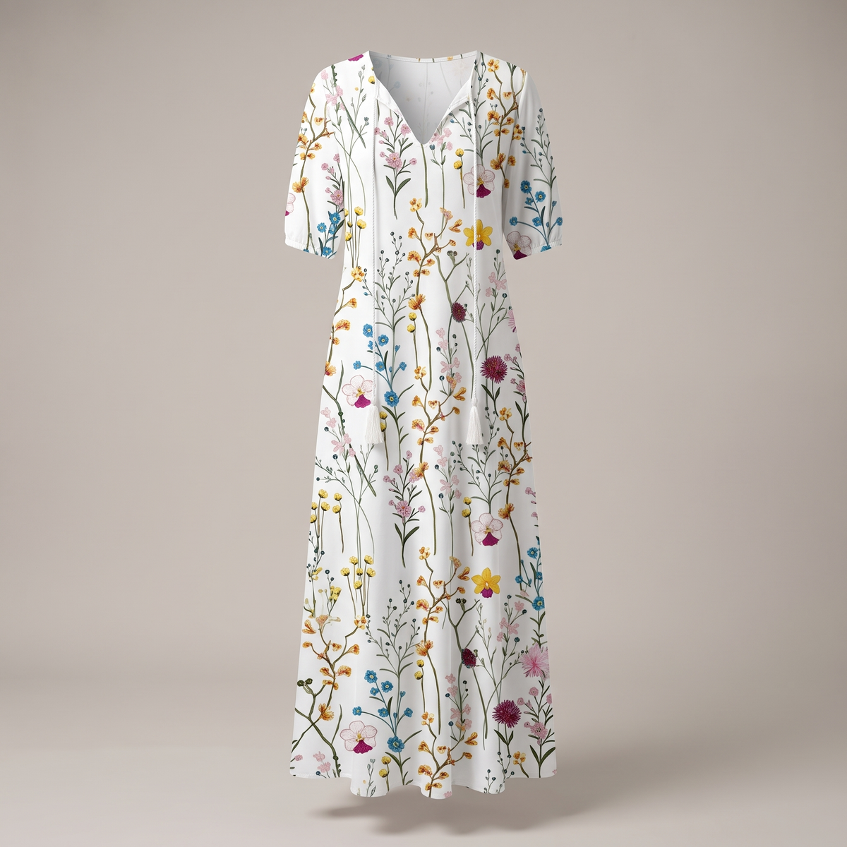 Serene Maxi Dress - Multicolor