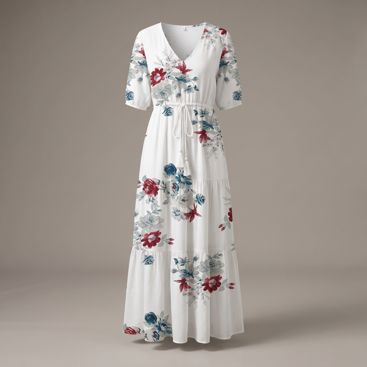 Serene Maxi Dress - White