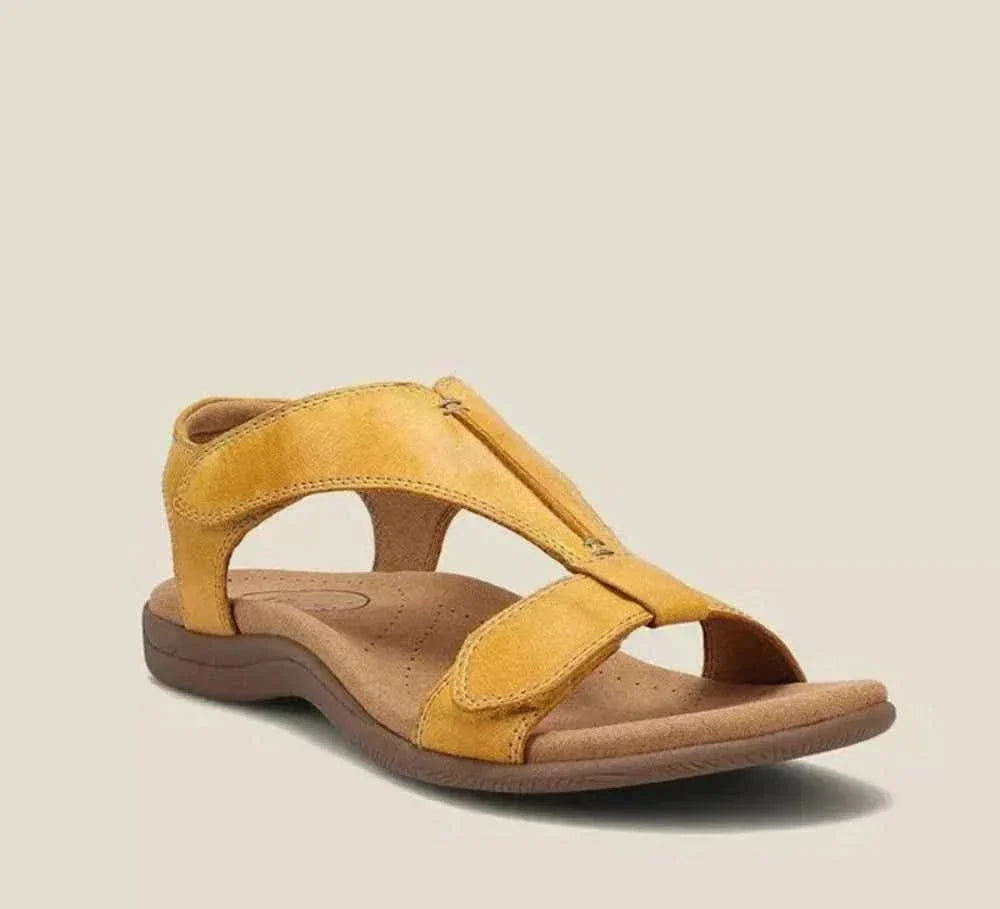 Serenity Fit Comfort Sandals - Yellow
