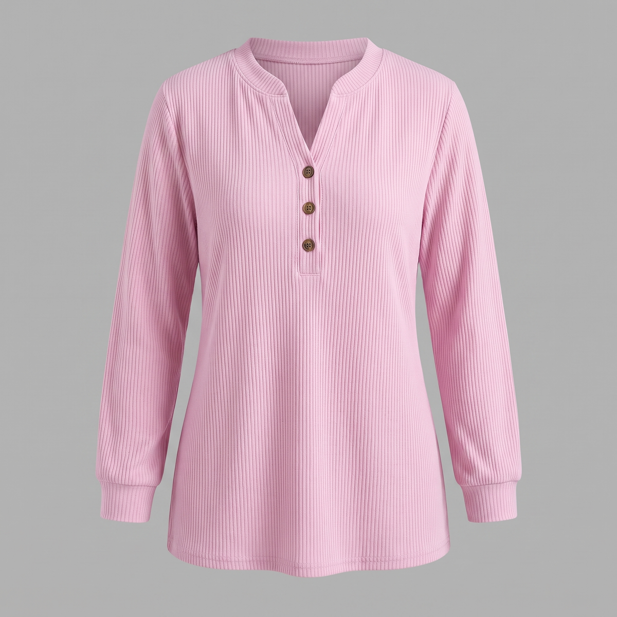 Serenity Ease Tunic Top - Pink