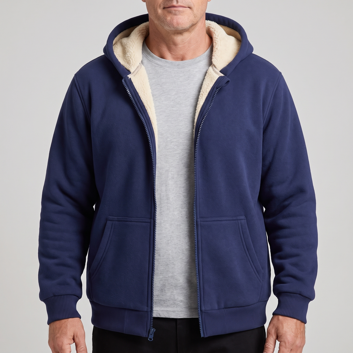 Sherpa Hoodie Jacket