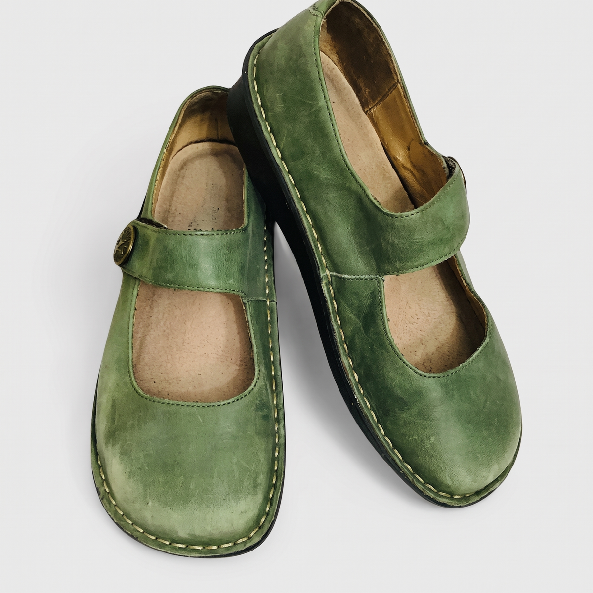 Signature Flat Shoes - Green