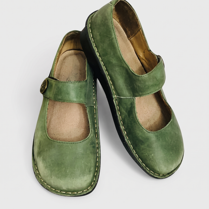 Signature Flat Shoes - Green