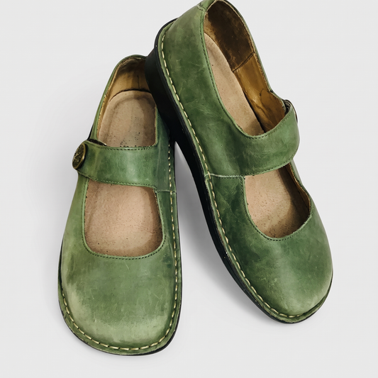 Signature Flat Shoes - Green