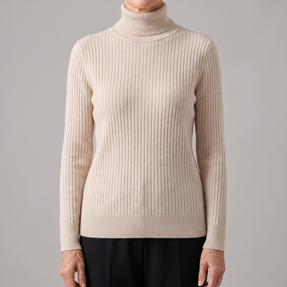 Sleek Ribbed Knit Top