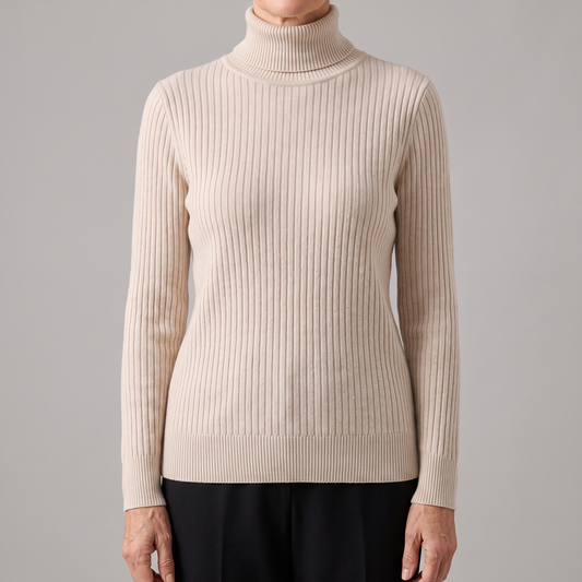 Sleek Ribbed Knit Top
