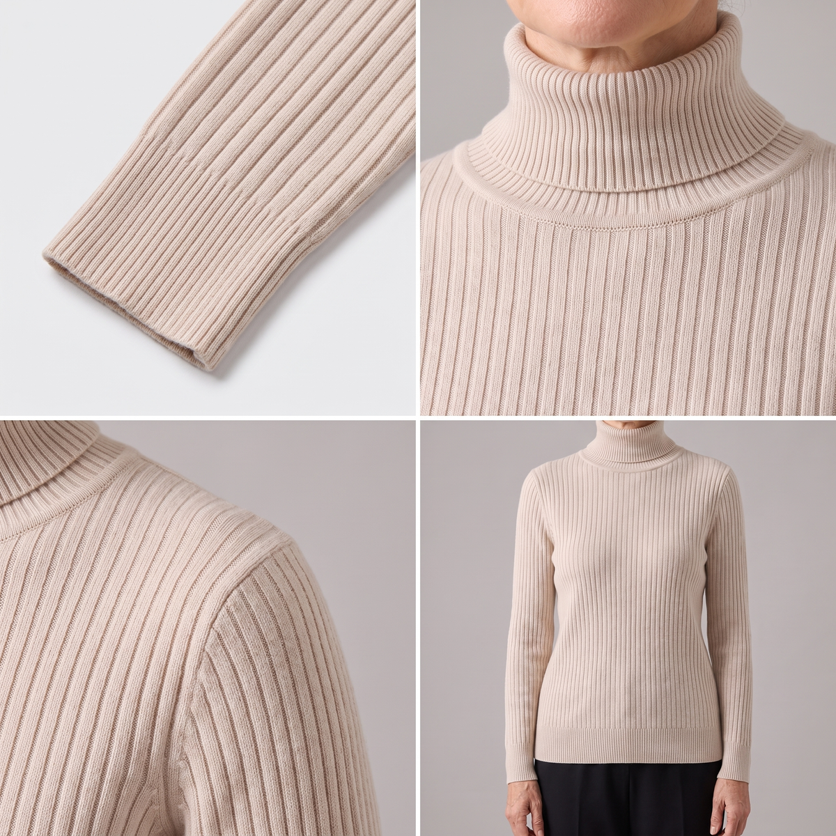 Sleek Ribbed Knit Top