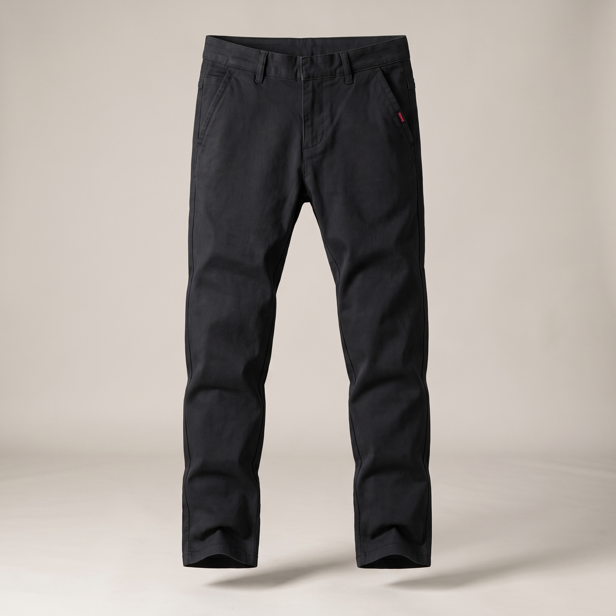 Slim Fit Pants - Black