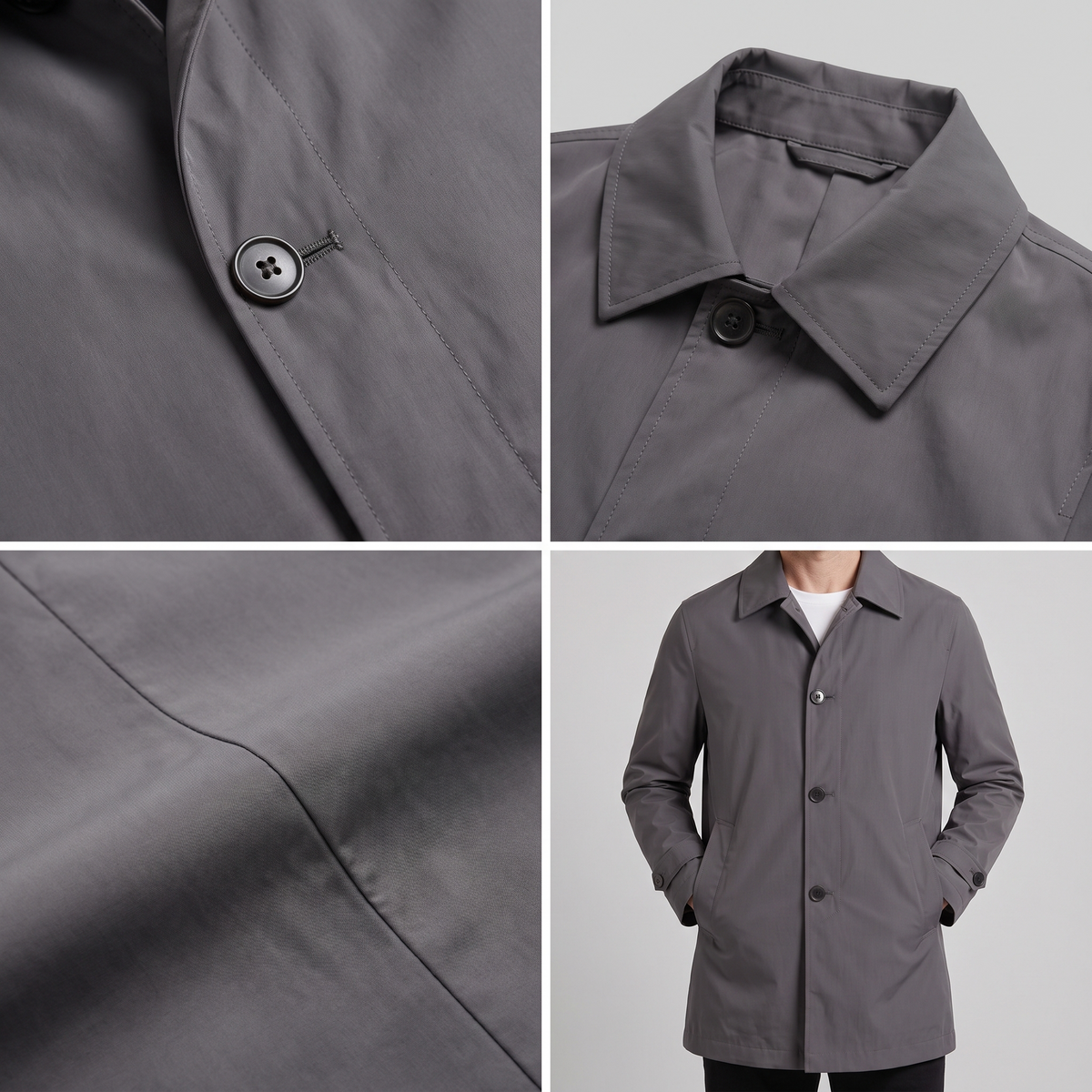 Smart City Trench Coat