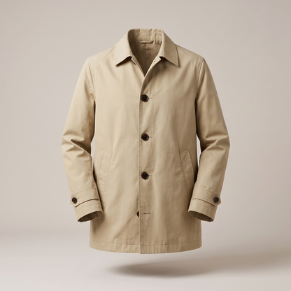 Smart City Trench Coat - Khaki