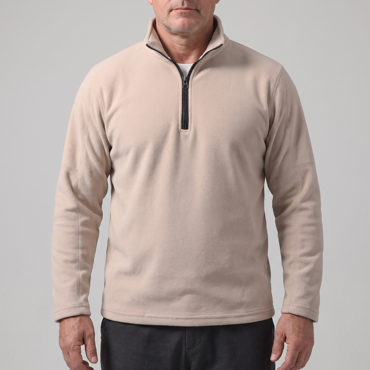 Smart Stand Collar Sweatshirt