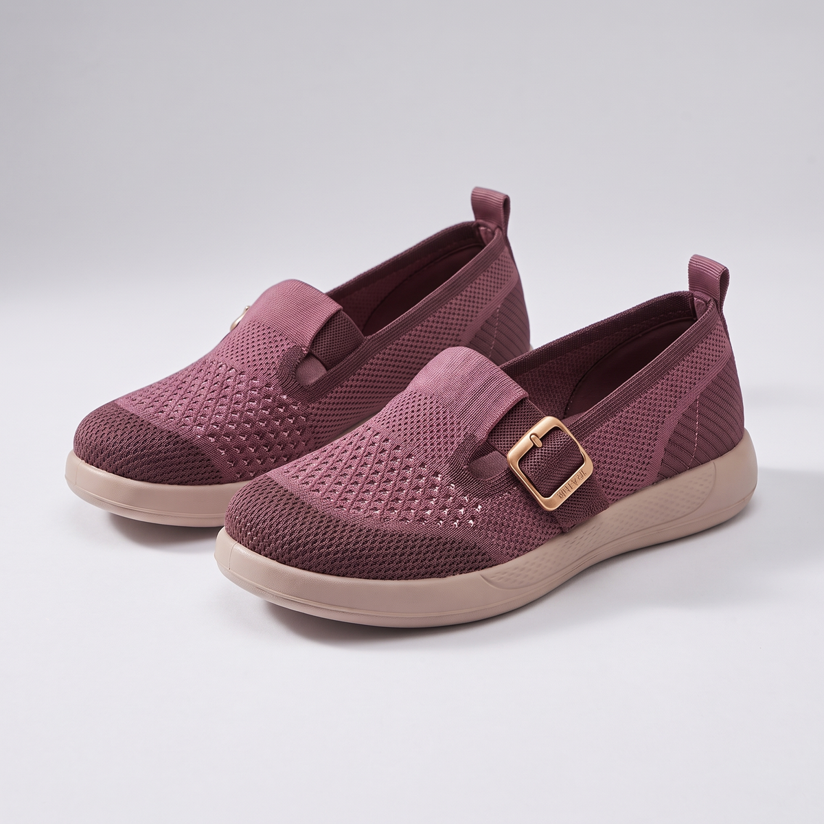 Soft Sole Comfort Trainers - Purple