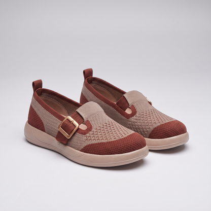 Soft Sole Comfort Trainers - Red