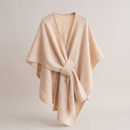 Soft Touch Belted Knit Cardigan - Beige