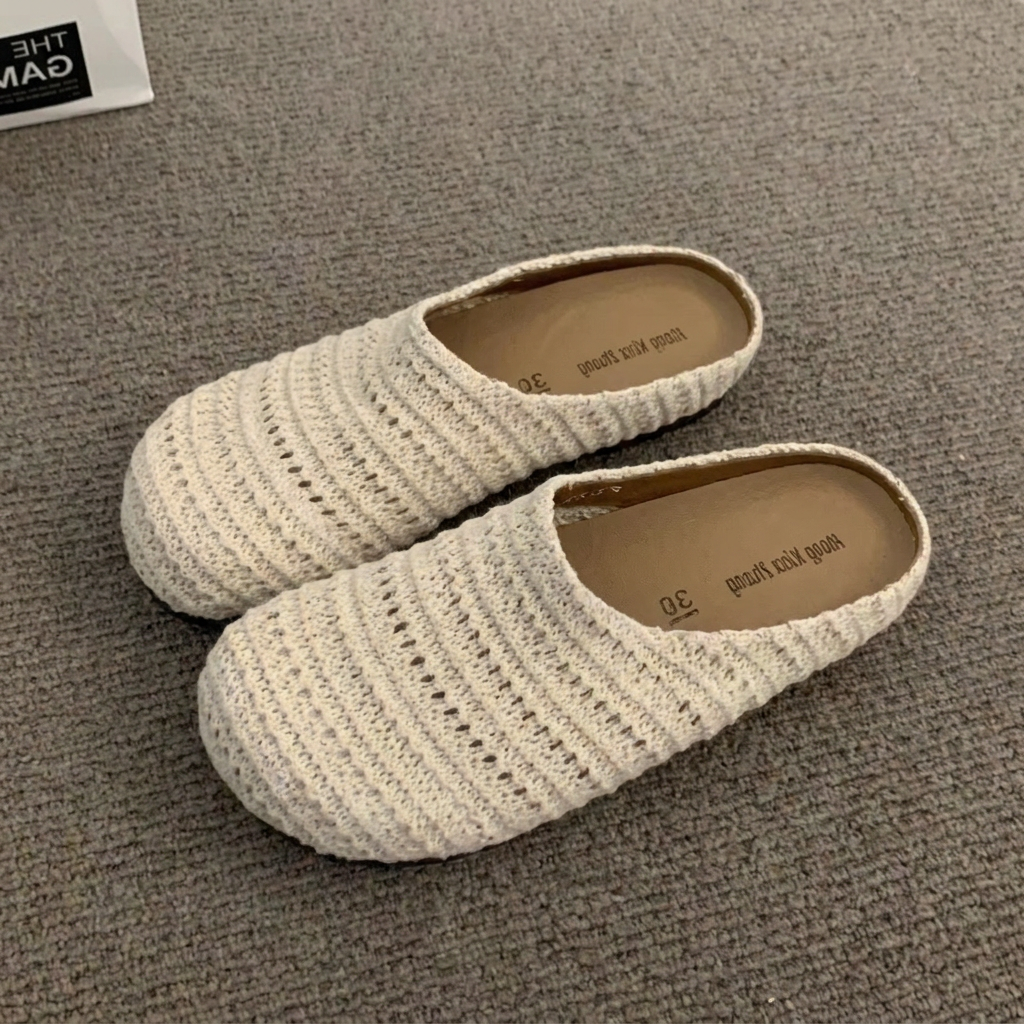 Solara Summer Mules - White