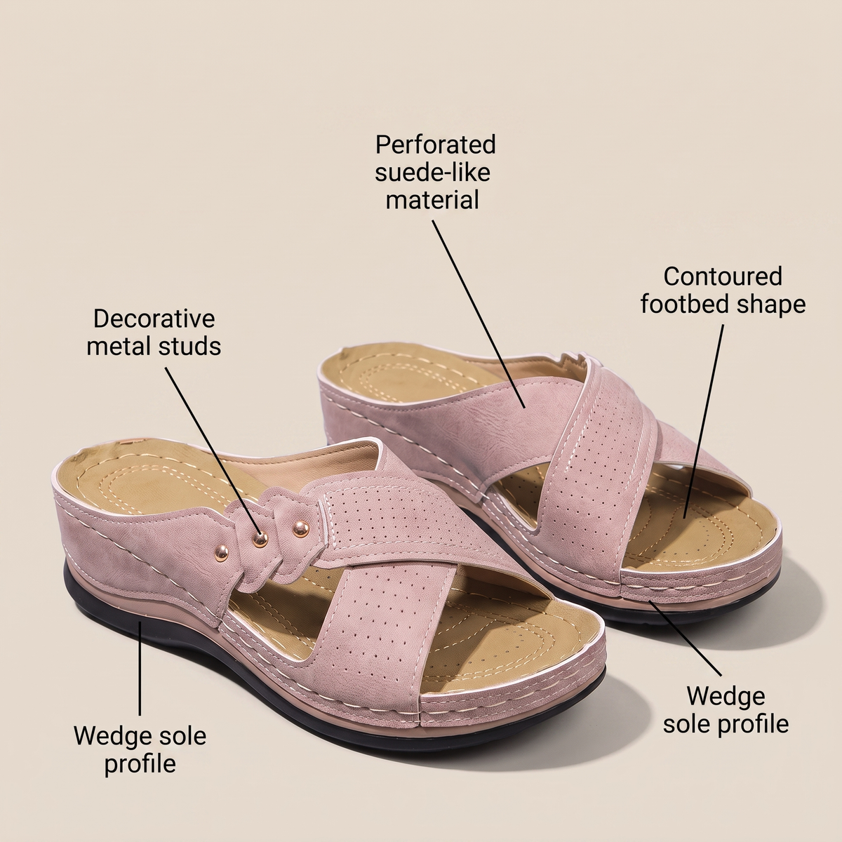 Solara Wedge Sandals