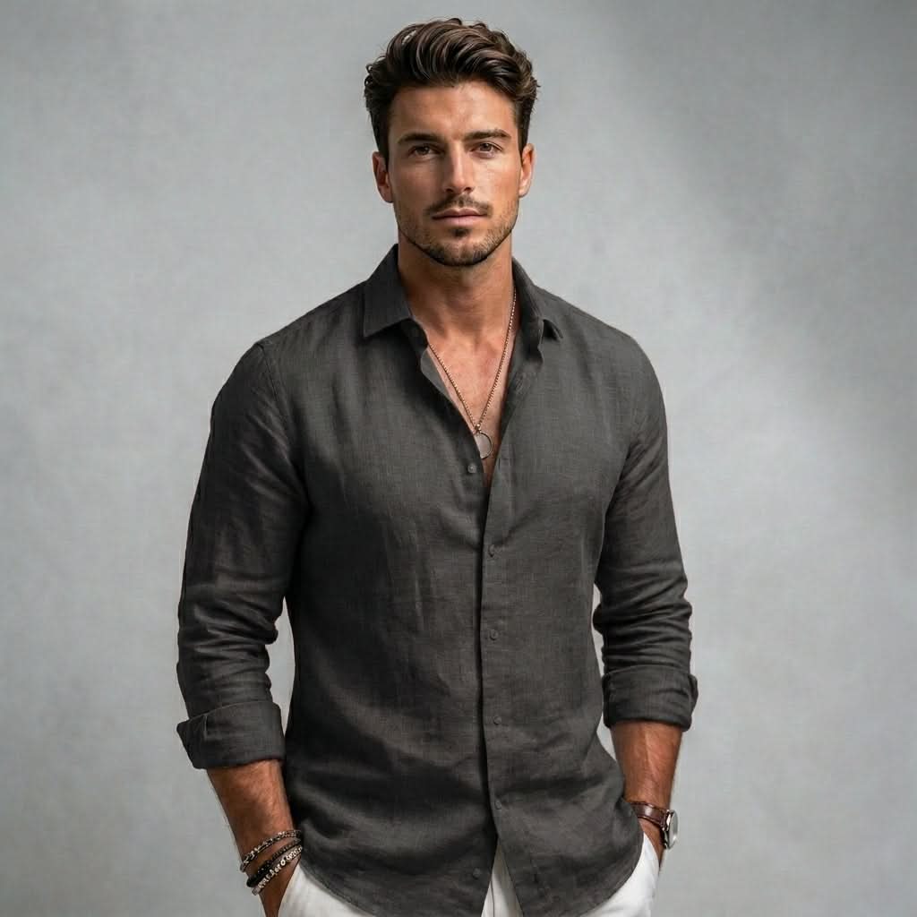 Solaro Coastal Shirt - Black