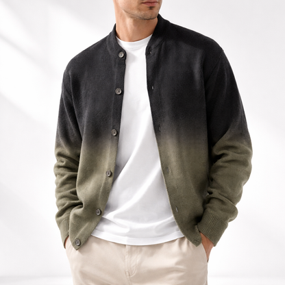 Solene Shaded Cardigan - Green