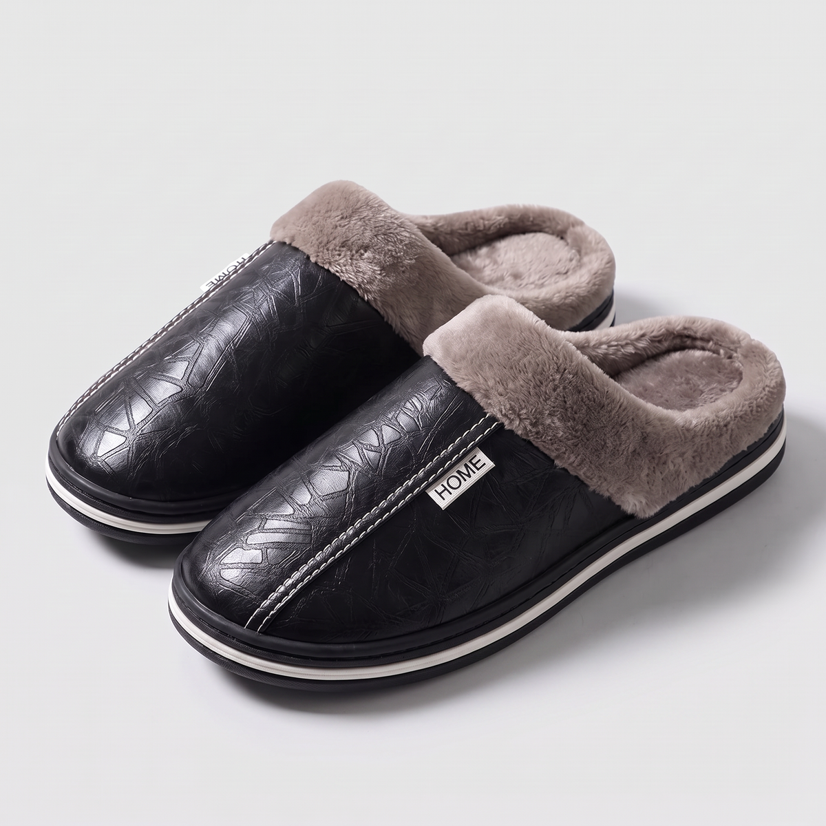 Solenne Comfort Slides - Black