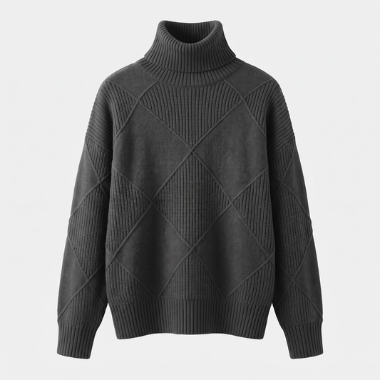 Solenne Elegant Summer Sweater - Black