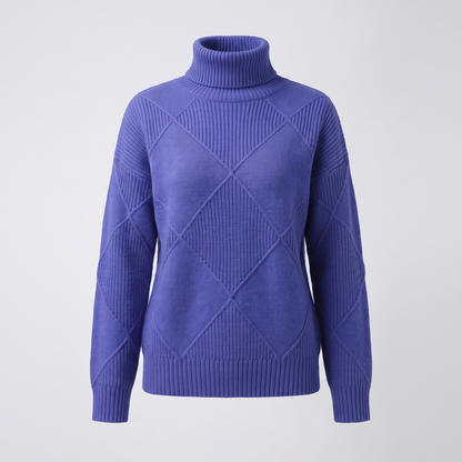 Solenne Elegant Summer Sweater - Blue