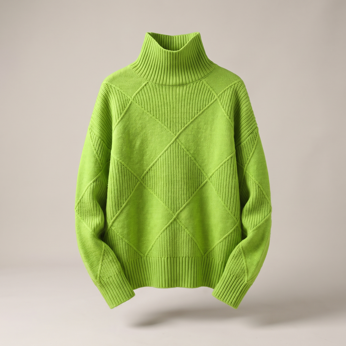 Solenne Elegant Summer Sweater - Green