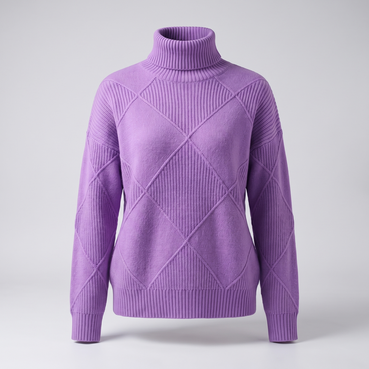 Solenne Elegant Summer Sweater - Purple