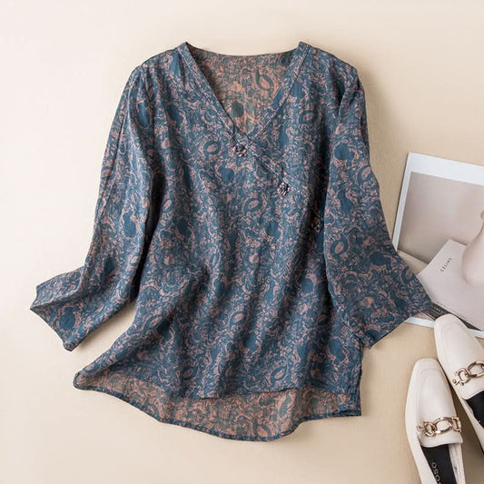 Somerset Linen Shirt - Blue