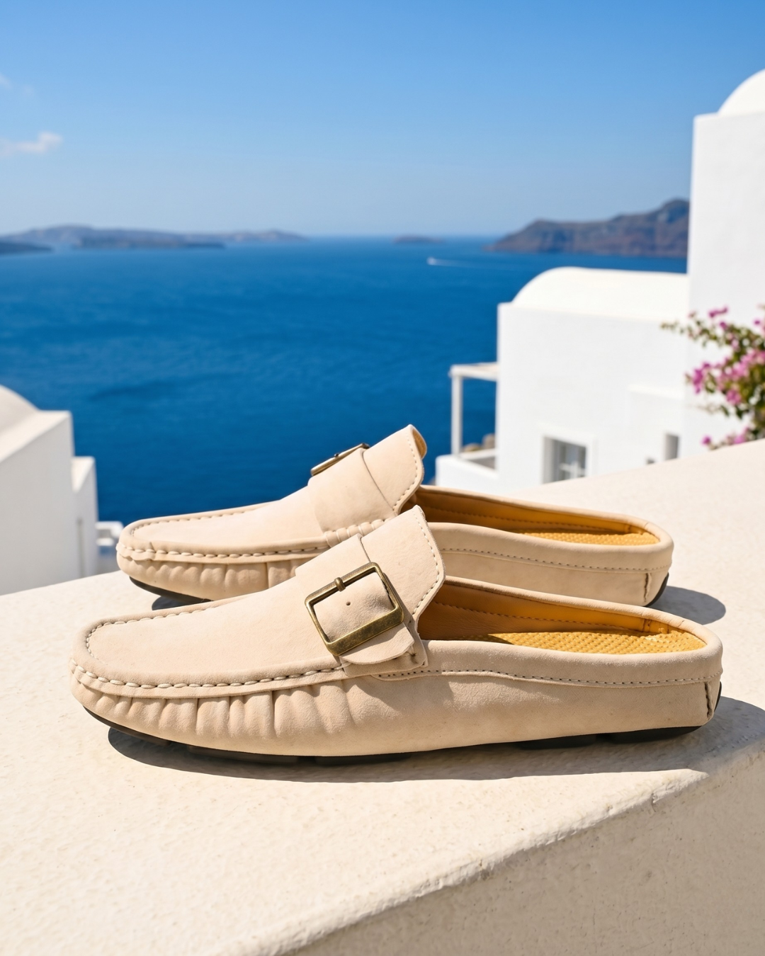 Sorrell Suede-Look Comfort Mules - Beige