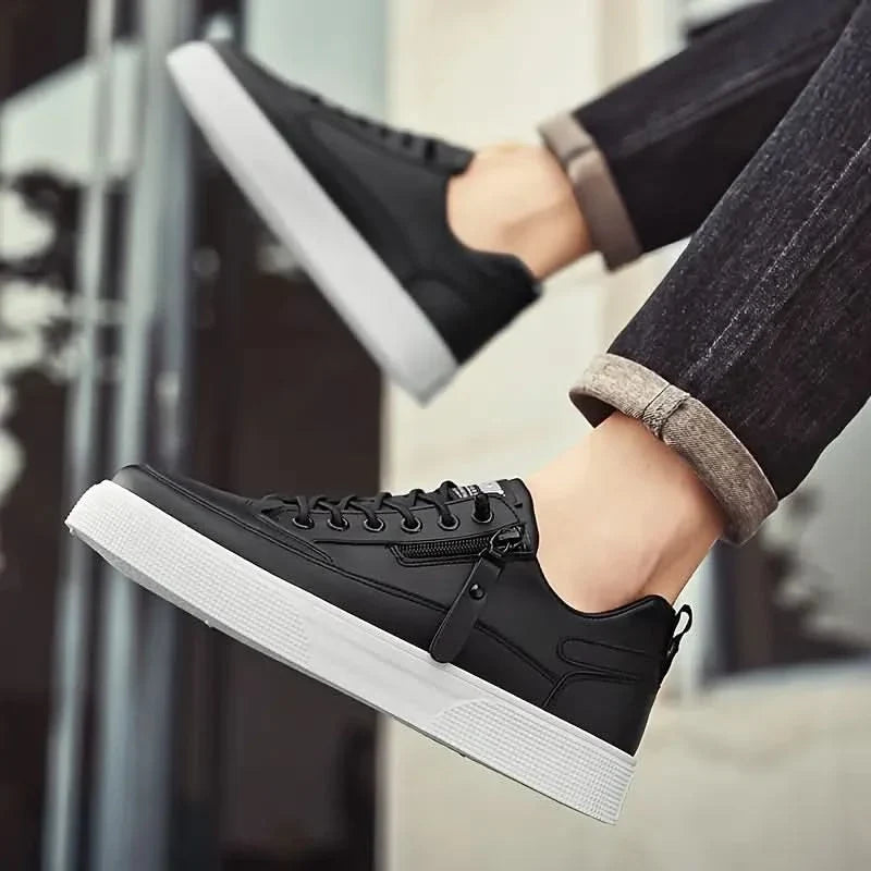 Sorrento Leather-Look Trainers