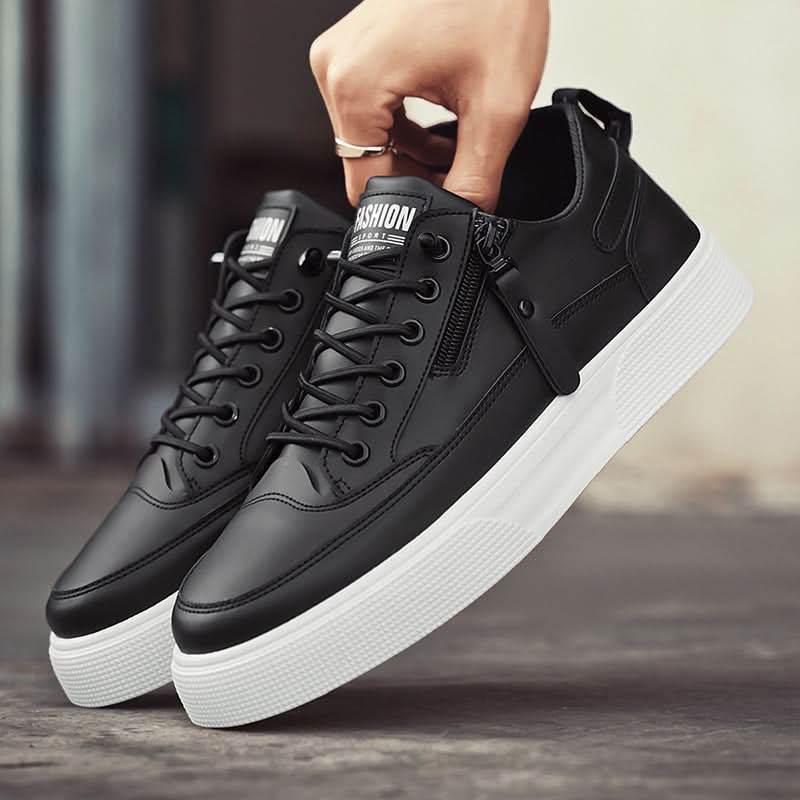 Sorrento Leather-Look Trainers