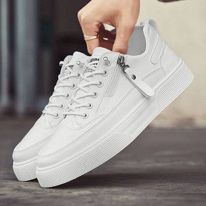 Sorrento Leather-Look Trainers