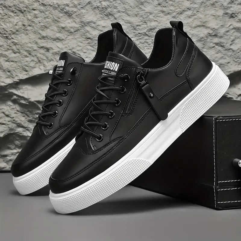 Sorrento Leather-Look Trainers