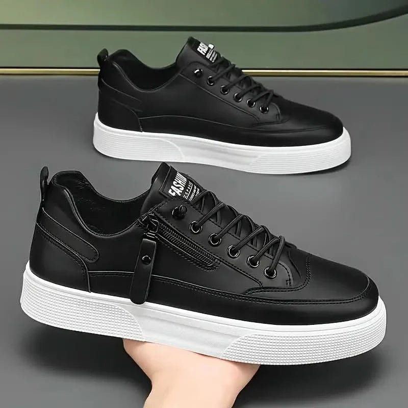 Sorrento Leather-Look Trainers