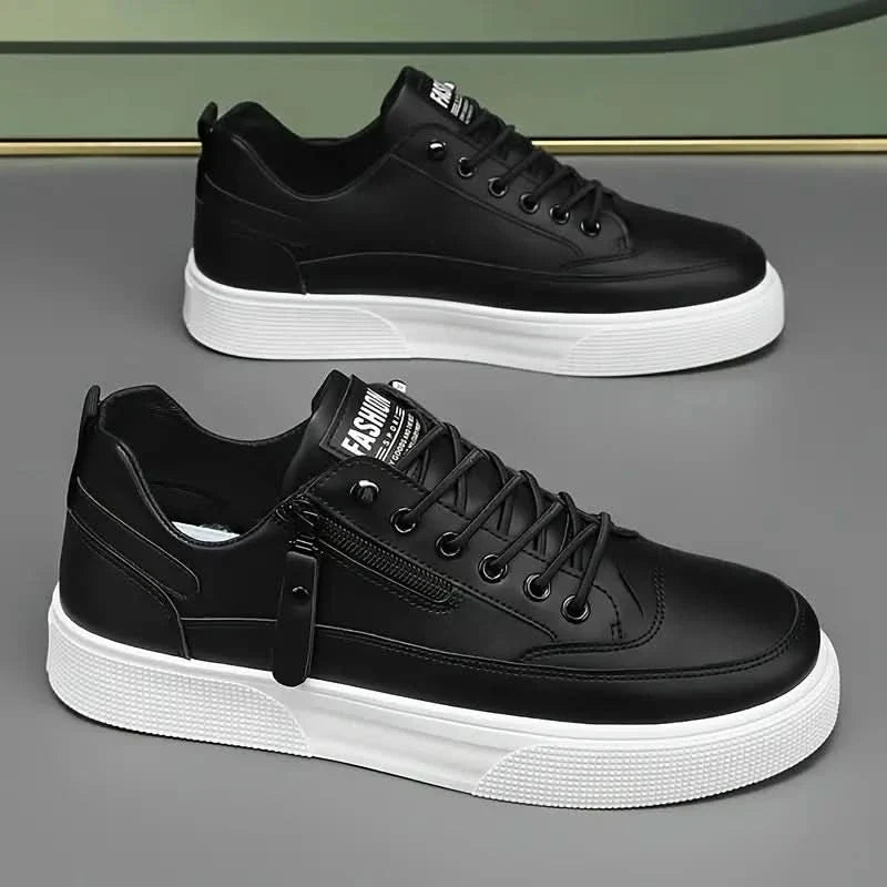 Sorrento Leather-Look Trainers