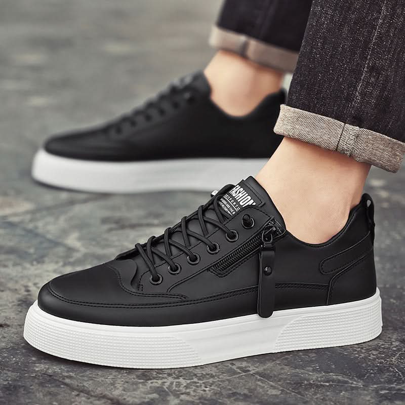 Sorrento Leather-Look Trainers