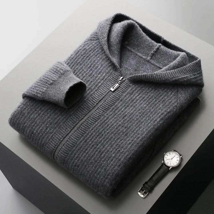 Sorrento Zip Hoodie - Dark Grey