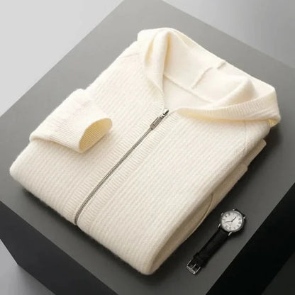 Sorrento Zip Hoodie - White