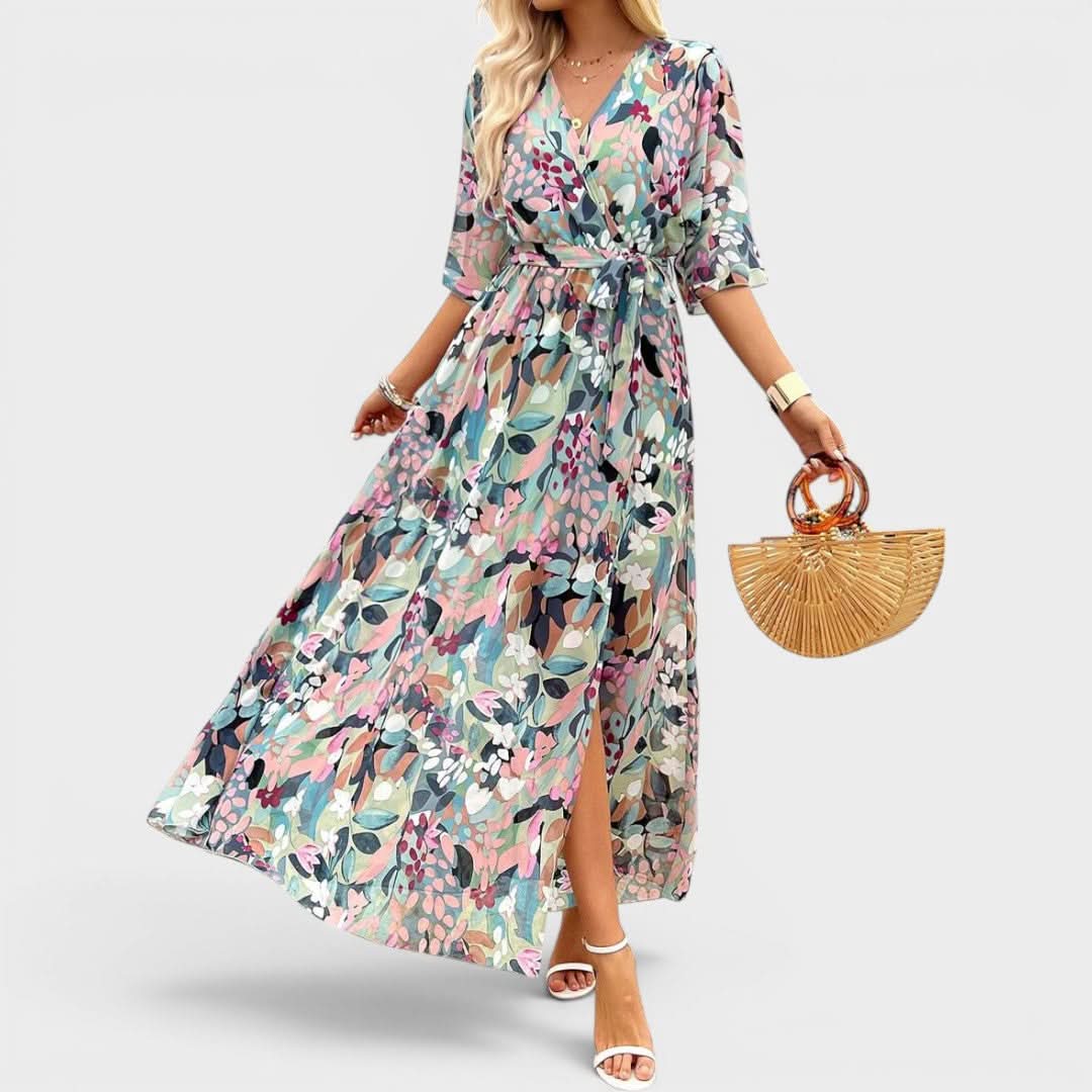 Springtime Maxi Dress - Multicolour