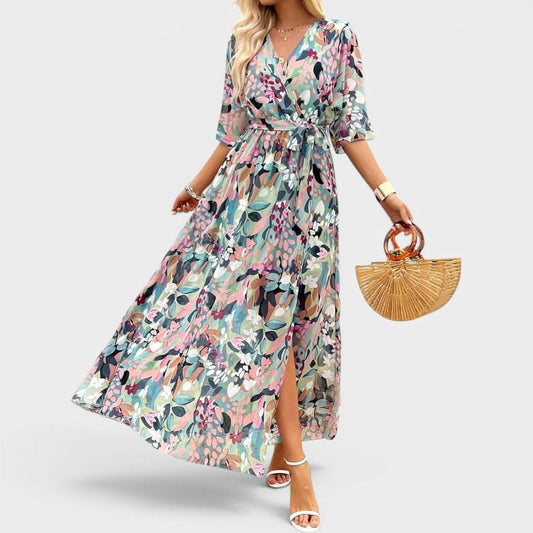 Springtime Maxi Dress - Multicolour